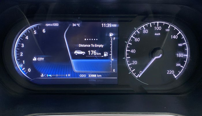 2019 Tata Harrier XZ PLUS 2.0L, Diesel, Manual, 34,430 km, Odometer Image