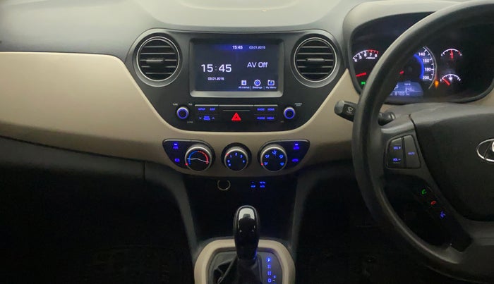 2018 Hyundai Grand i10 SPORTZ AT 1.2 KAPPA VTVT, Petrol, Automatic, 86,975 km, Air Conditioner