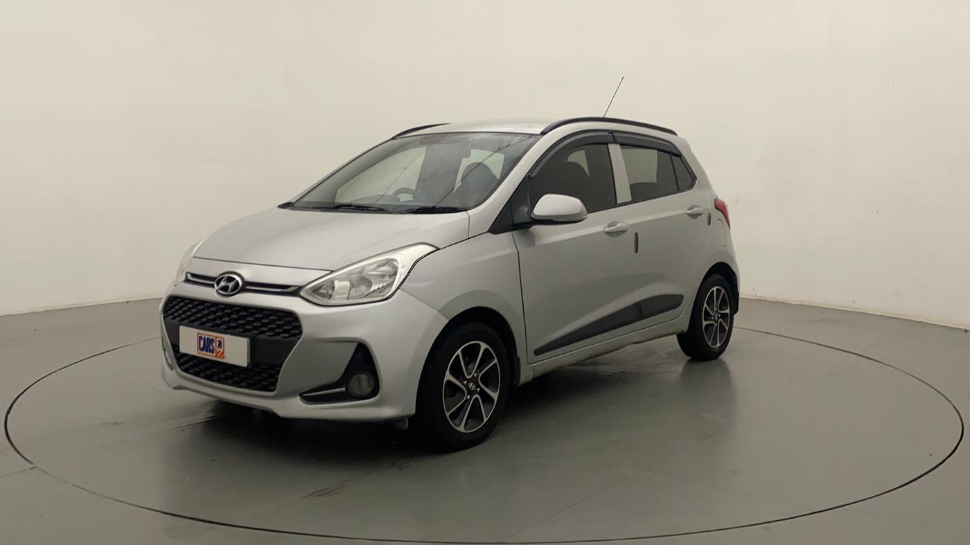 2018 Hyundai Grand i10 SPORTZ AT 1.2 KAPPA VTVT, Petrol, Automatic, 86,975 km, Left Front Diagonal