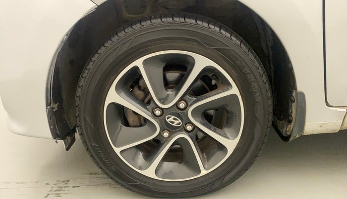 2018 Hyundai Grand i10 SPORTZ AT 1.2 KAPPA VTVT, Petrol, Automatic, 86,975 km, Left Front Wheel