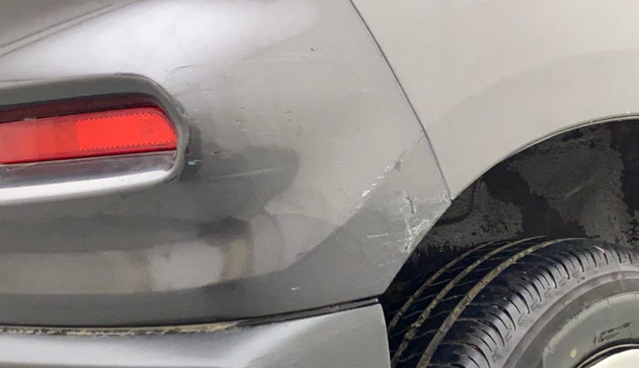2020 Maruti S PRESSO VXI, Petrol, Manual, 23,393 km, Rear bumper - Minor scratches