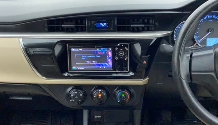 2014 Toyota Corolla Altis J S, Petrol, Manual, 22,547 km, Air Conditioner