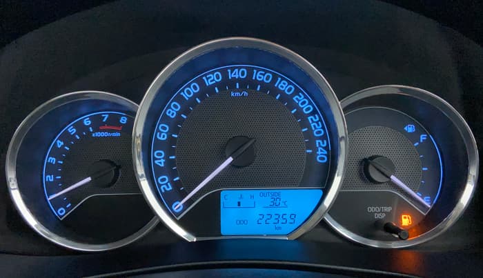 2014 Toyota Corolla Altis J S, Petrol, Manual, 22,547 km, Odometer View