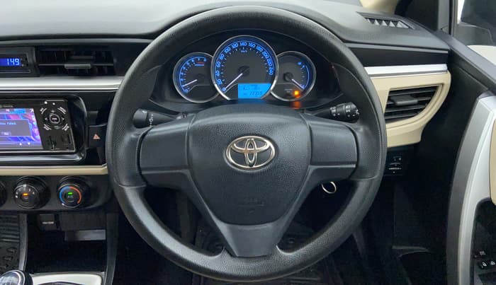 2014 Toyota Corolla Altis J S, Petrol, Manual, 22,547 km, Steering Wheel Close-up