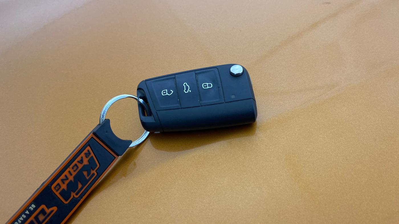 2021 Skoda KUSHAQ STYLE 1.0L TSI AT, Petrol, Automatic, 28,337 km, Key Close Up