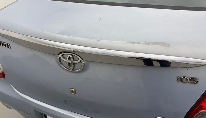 2011 Toyota Etios G, Petrol, Manual, 44,432 km, Dicky (Boot door) - Paint has minor damage