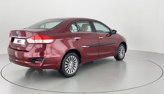 2016 Maruti Ciaz ZXI+ AT, Petrol, Automatic, 94,040 km, Right Back Diagonal
