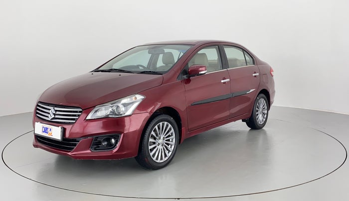 2016 Maruti Ciaz ZXI+ AT, Petrol, Automatic, 94,040 km, Left Front Diagonal