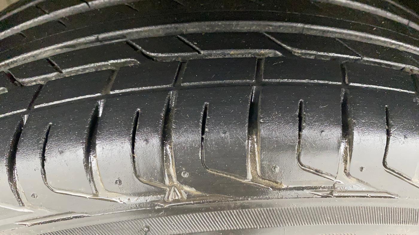 2021 Maruti Vitara Brezza ZXI PLUS, Petrol, Manual, 78,746 km, Left Front Tyre Tread