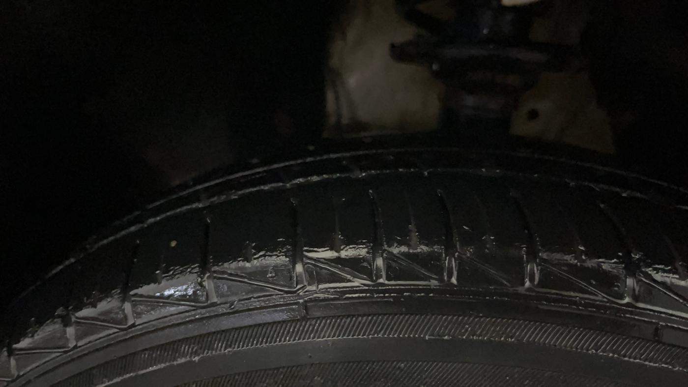 2021 Maruti S PRESSO LXI (O), Petrol, Manual, 17,454 km, Left Front Tyre Tread