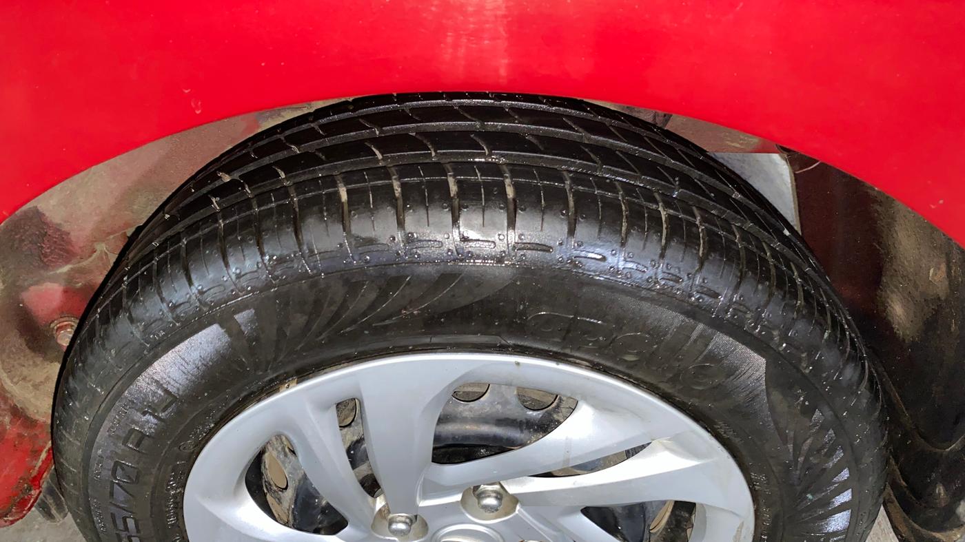 2022 Hyundai AURA S 1.2, Petrol, Manual, 5,976 km, Left Rear Tyre Tread
