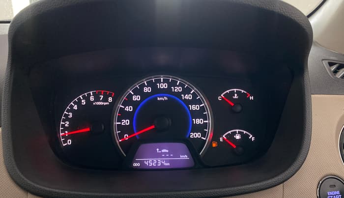 2013 Hyundai Grand i10 SPORTZ 1.2 KAPPA VTVT, Petrol, Manual, 45,242 km, Odometer Image
