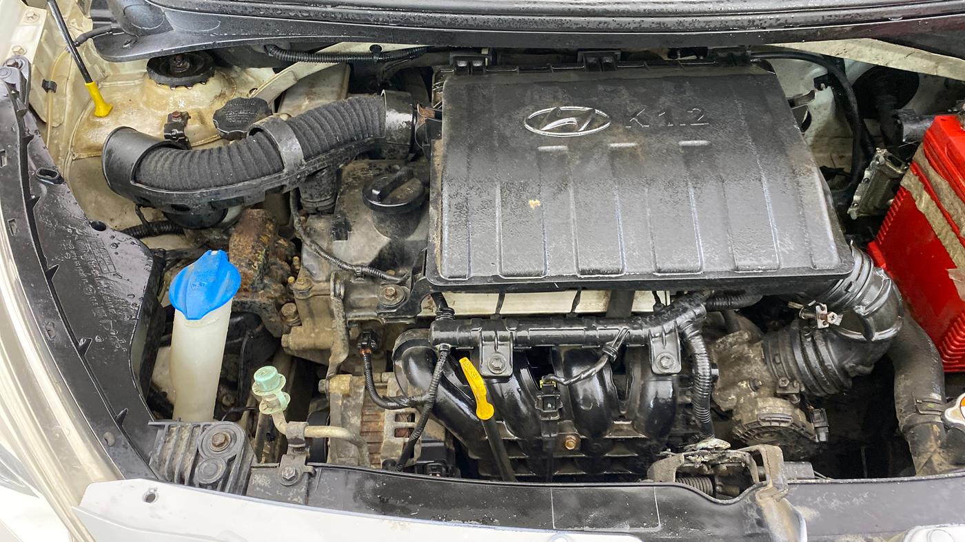 2013 Hyundai Grand i10 SPORTZ 1.2 KAPPA VTVT, Petrol, Manual, 45,242 km, Engine View - Right