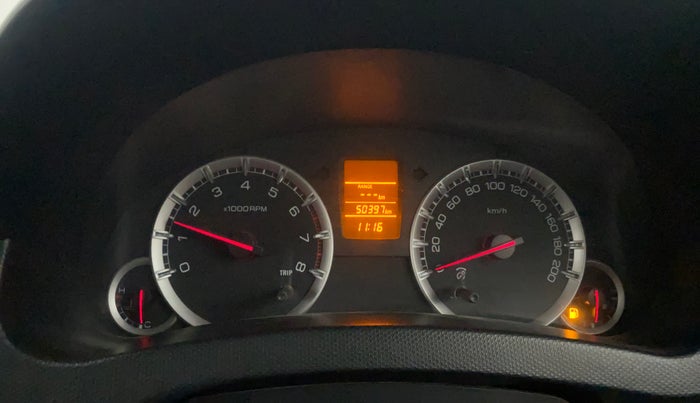 2012 Maruti Swift VXI, Petrol, Manual, 50,390 km, Odometer Image