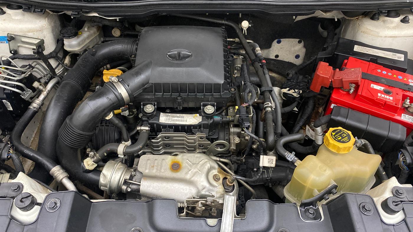 2023 Tata NEXON  XZ Plus LUXS Jet, Petrol, Manual, 40,370 km, Engine View