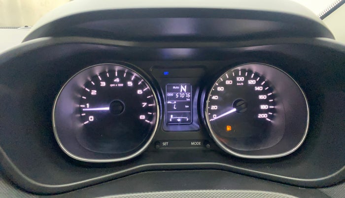 2019 Tata NEXON XZA PLUS PETROL, Petrol, Automatic, 57,075 km, Odometer Image