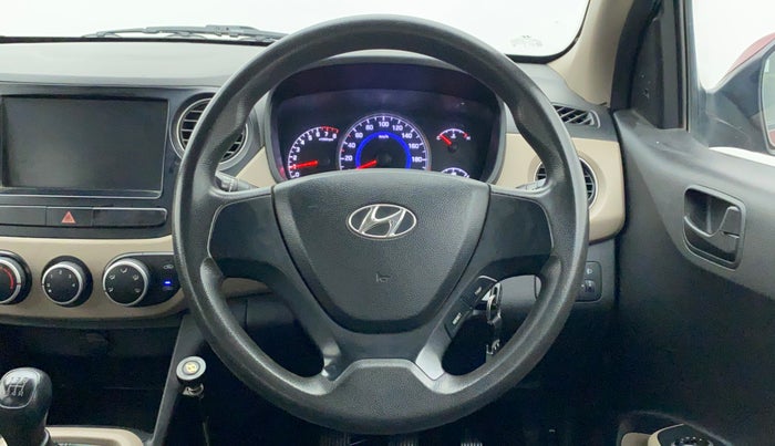 2015 Hyundai Grand i10 MAGNA 1.2 VTVT, Petrol, Manual, 42,704 km, Steering Wheel Close Up