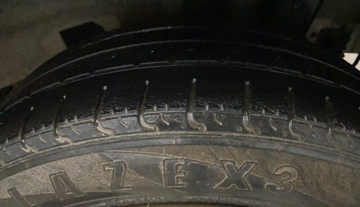 2018 Hyundai Grand i10 SPORTZ 1.2 KAPPA VTVT, Petrol, Manual, 75,480 km, Left Rear Tyre Tread