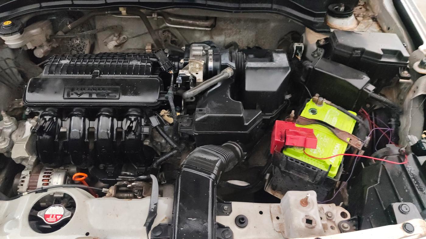 2019 Honda Amaze 1.2L I-VTEC E, Petrol, Manual, 1,32,025 km, Engine View - Left