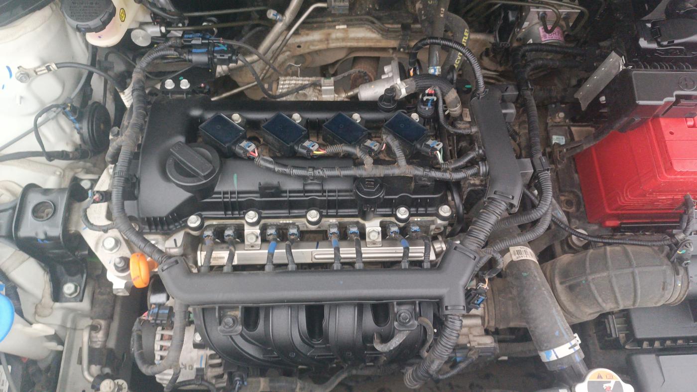 2024 Hyundai NEW I20 ASTA (O) 1.2 IVT, Petrol, Automatic, 20,609 km, Engine View