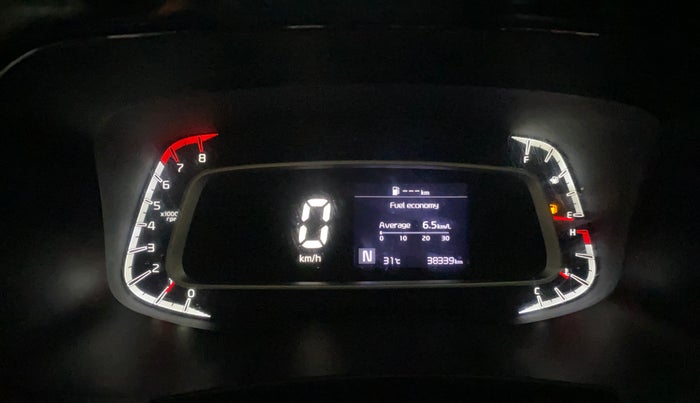 2021 KIA SONET HTX 1.0 IMT, Petrol, Manual, 38,335 km, Odometer Image