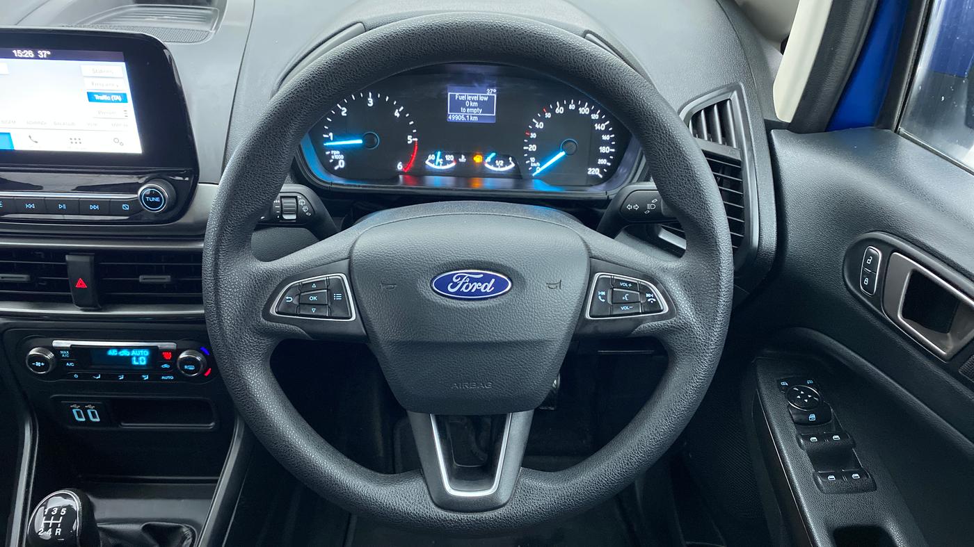 2018 Ford Ecosport 1.5 TREND+ TDCI, Diesel, Manual, 51,269 km, Steering Wheel Close Up