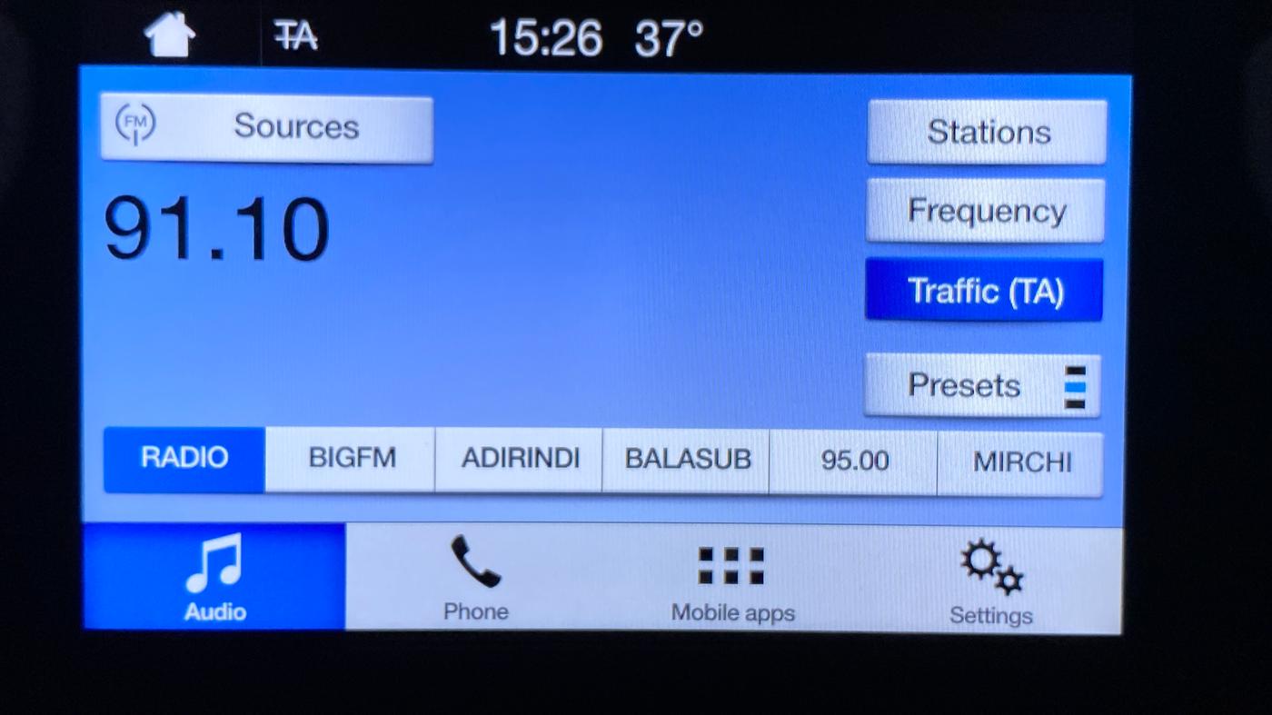 2018 Ford Ecosport 1.5 TREND+ TDCI, Diesel, Manual, 51,269 km, Infotainment System