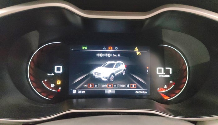 2022 MG ASTOR SHARP 1.5 CVT, Petrol, Automatic, 22,229 km, Odometer Image