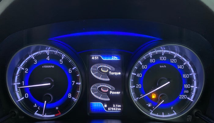 2018 Maruti Baleno ZETA PETROL 1.2, Petrol, Manual, 67,942 km, Odometer Image