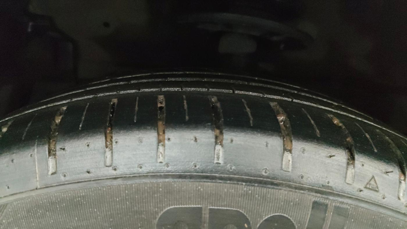 2024 Maruti Ciaz ALPHA 1.5 SHVS PETROL, Petrol, Manual, 23,956 km, Left Front Tyre Tread
