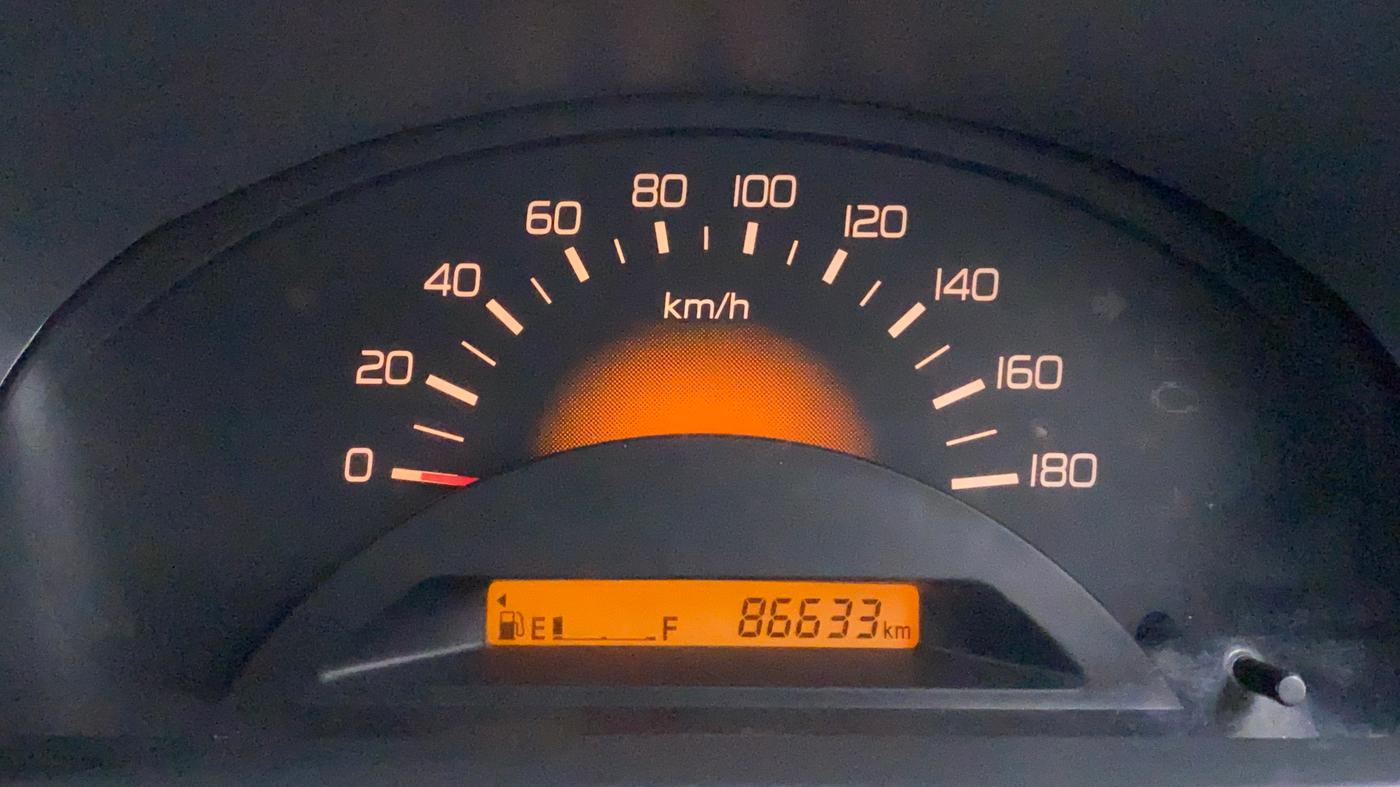 2011 Maruti Wagon R 1.0 LXI, Petrol, Manual, 87,356 km, Odometer View