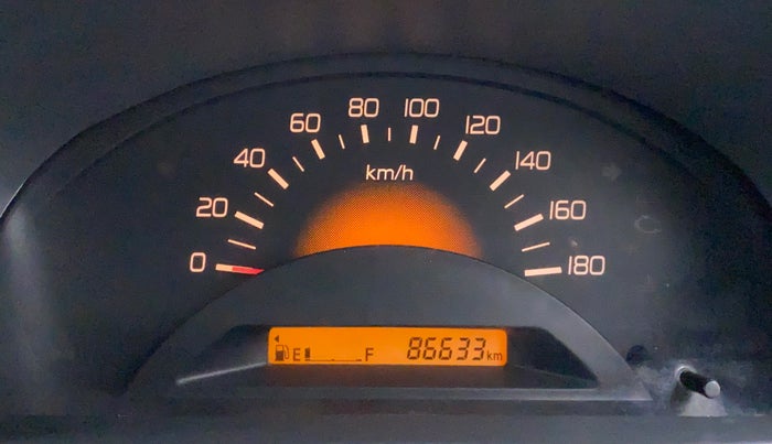 2011 Maruti Wagon R 1.0 LXI, Petrol, Manual, 87,356 km, Odometer View
