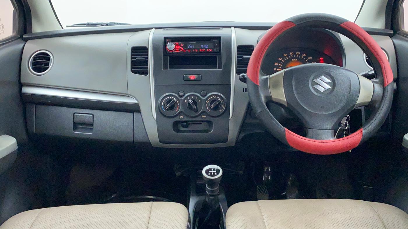 2011 Maruti Wagon R 1.0 LXI, Petrol, Manual, 87,356 km, Dashboard View