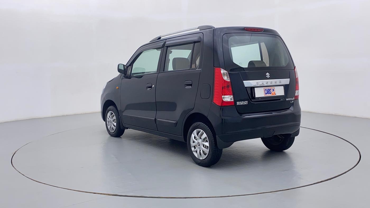 2011 Maruti Wagon R 1.0 LXI, Petrol, Manual, 87,356 km, Left Back Diagonal (45- Degree) View