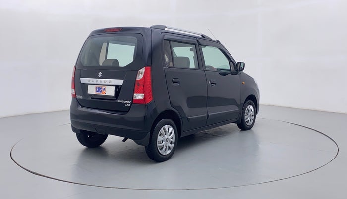 2011 Maruti Wagon R 1.0 LXI, Petrol, Manual, 87,356 km, Right Back Diagonal (45- Degree) View