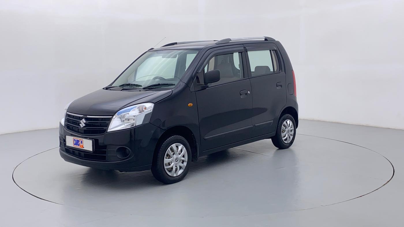 2011 Maruti Wagon R 1.0 LXI, Petrol, Manual, 87,356 km, Left Front Diagonal (45- Degree) View