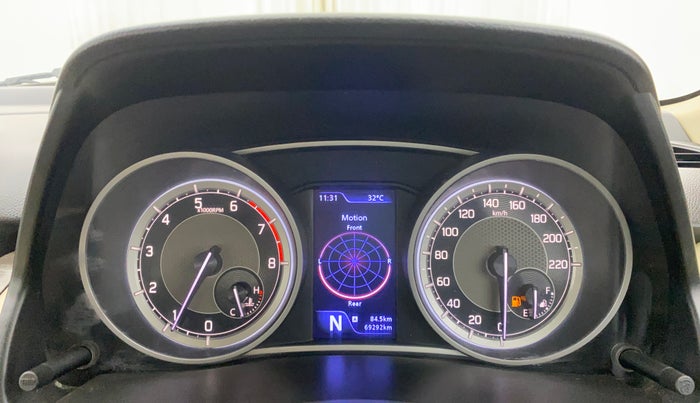 2020 Maruti Dzire ZXI Plus AMT, Petrol, Automatic, 69,320 km, Odometer Image