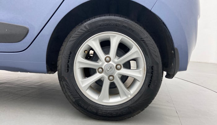 2015 Hyundai Grand i10 ASTA AT 1.2 KAPPA VTVT, Petrol, Automatic, 27,641 km, Left Rear Wheel
