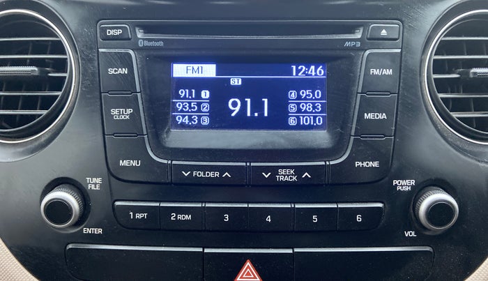 2015 Hyundai Grand i10 ASTA AT 1.2 KAPPA VTVT, Petrol, Automatic, 27,641 km, Infotainment System