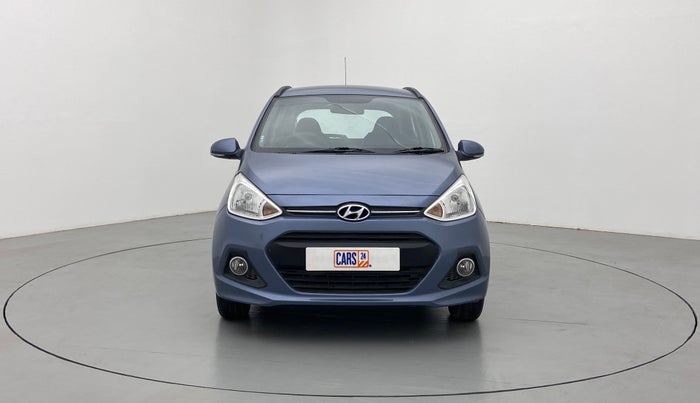 2015 Hyundai Grand i10 ASTA AT 1.2 KAPPA VTVT, Petrol, Automatic, 27,641 km, Front View