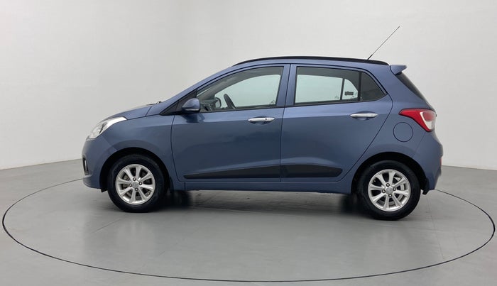 2015 Hyundai Grand i10 ASTA AT 1.2 KAPPA VTVT, Petrol, Automatic, 27,641 km, Left Side View