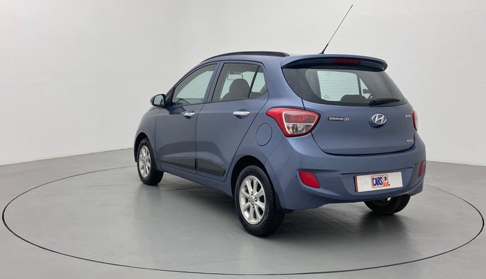 2015 Hyundai Grand i10 ASTA AT 1.2 KAPPA VTVT, Petrol, Automatic, 27,641 km, Left Back Diagonal (45- Degree) View