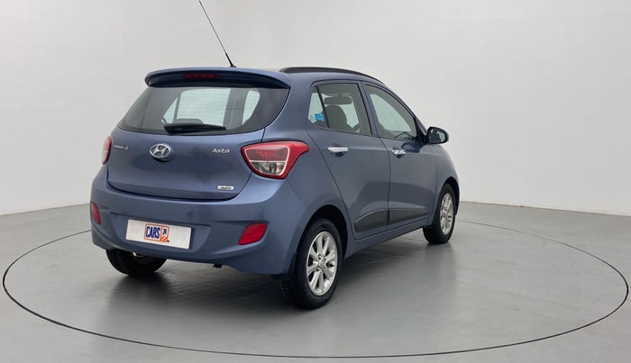 2015 Hyundai Grand i10 ASTA AT 1.2 KAPPA VTVT, Petrol, Automatic, 27,641 km, Right Back Diagonal (45- Degree) View