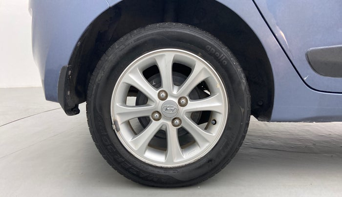 2015 Hyundai Grand i10 ASTA AT 1.2 KAPPA VTVT, Petrol, Automatic, 27,641 km, Right Rear Wheel