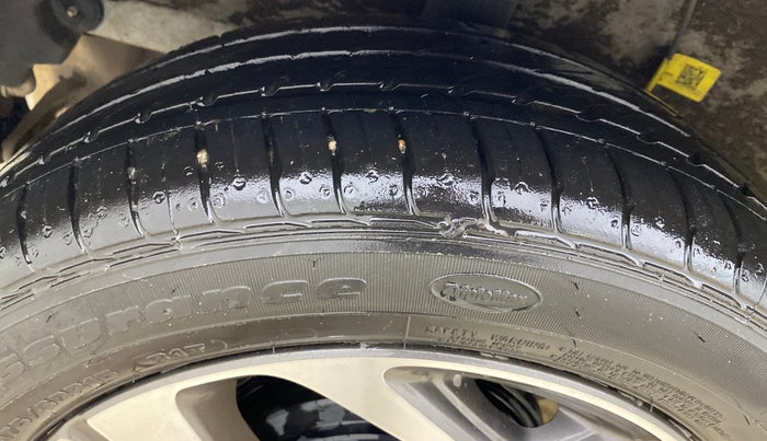 2023 Hyundai AURA SX 1.2, Petrol, Manual, 18,982 km, Right Rear Tyre Tread