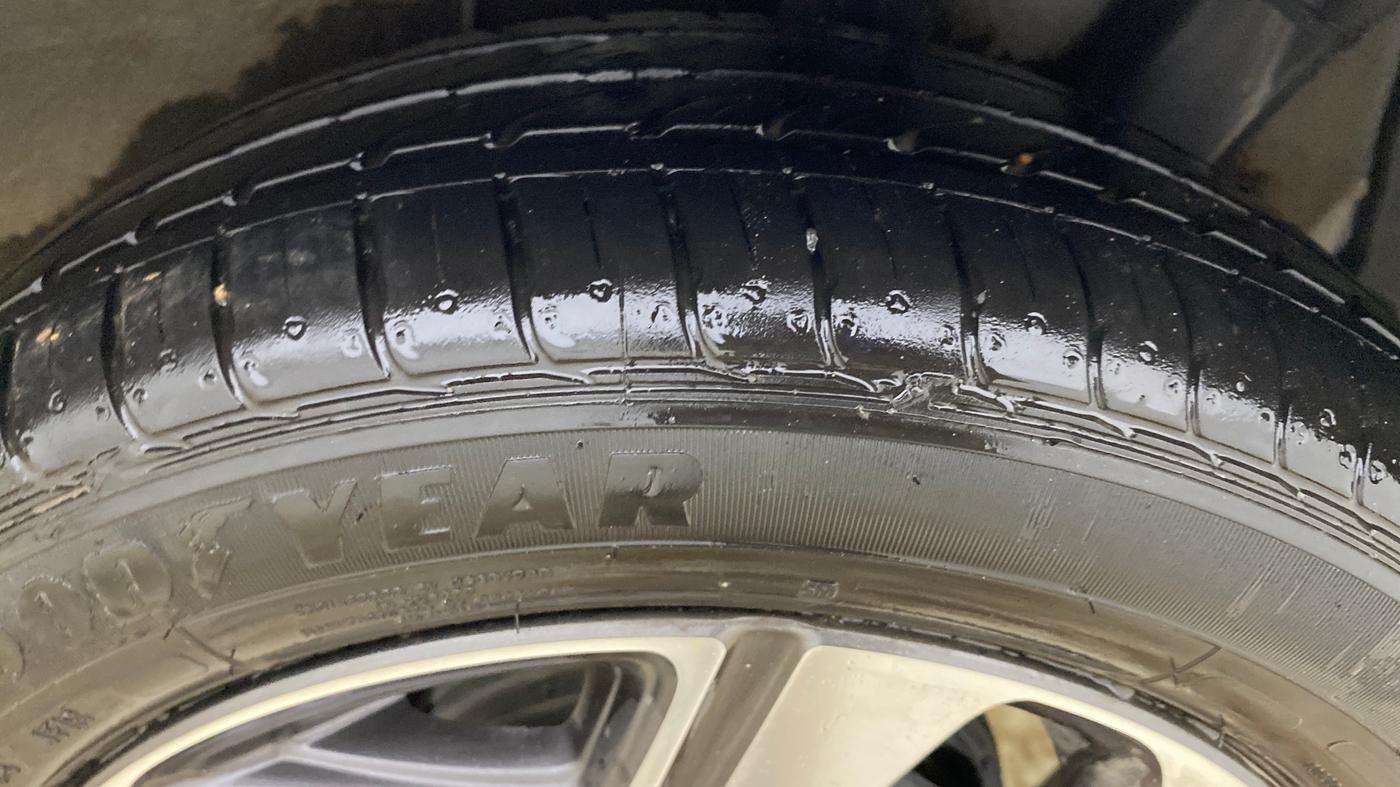 2023 Hyundai AURA SX 1.2, Petrol, Manual, 18,982 km, Left Rear Tyre Tread