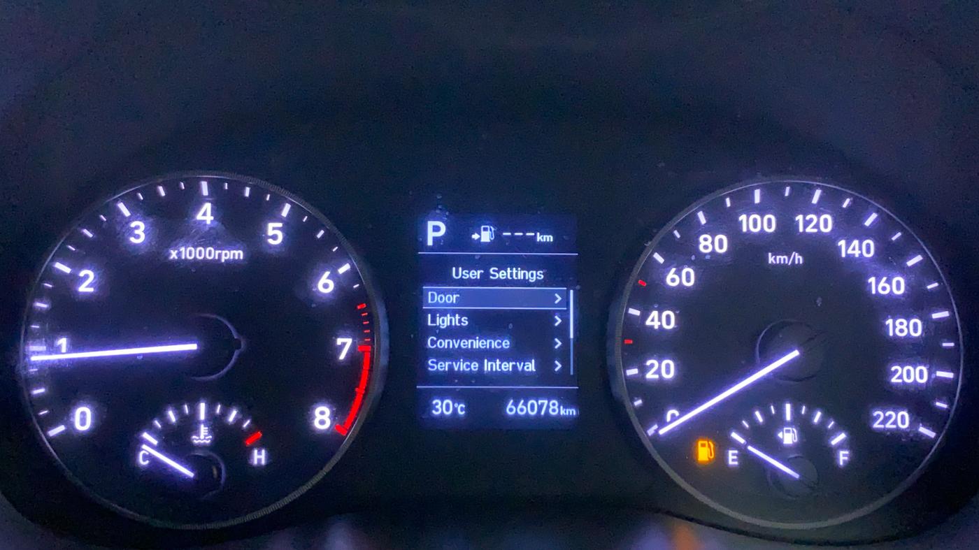 2018 Hyundai Verna 1.6 VTVT SX (O) AT, Petrol, Automatic, 66,078 km, Odometer Image