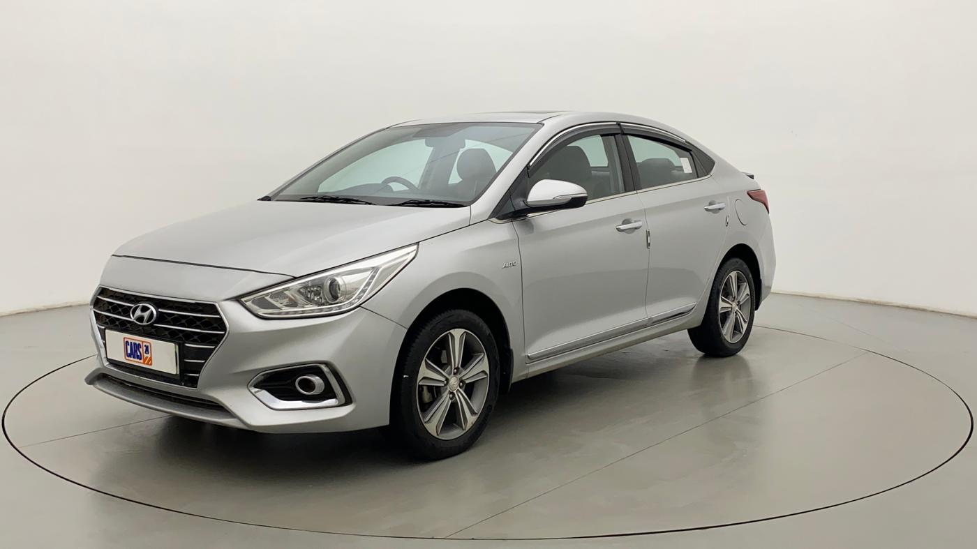 2018 Hyundai Verna 1.6 VTVT SX (O) AT, Petrol, Automatic, 66,078 km, Left Front Diagonal