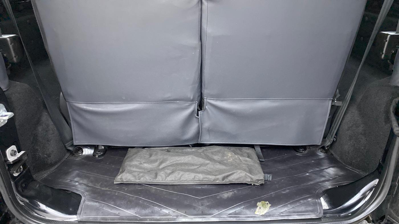 2021 Mahindra Thar LX PETROL HT 4WD AT, Petrol, Automatic, 10,913 km, Boot Inside