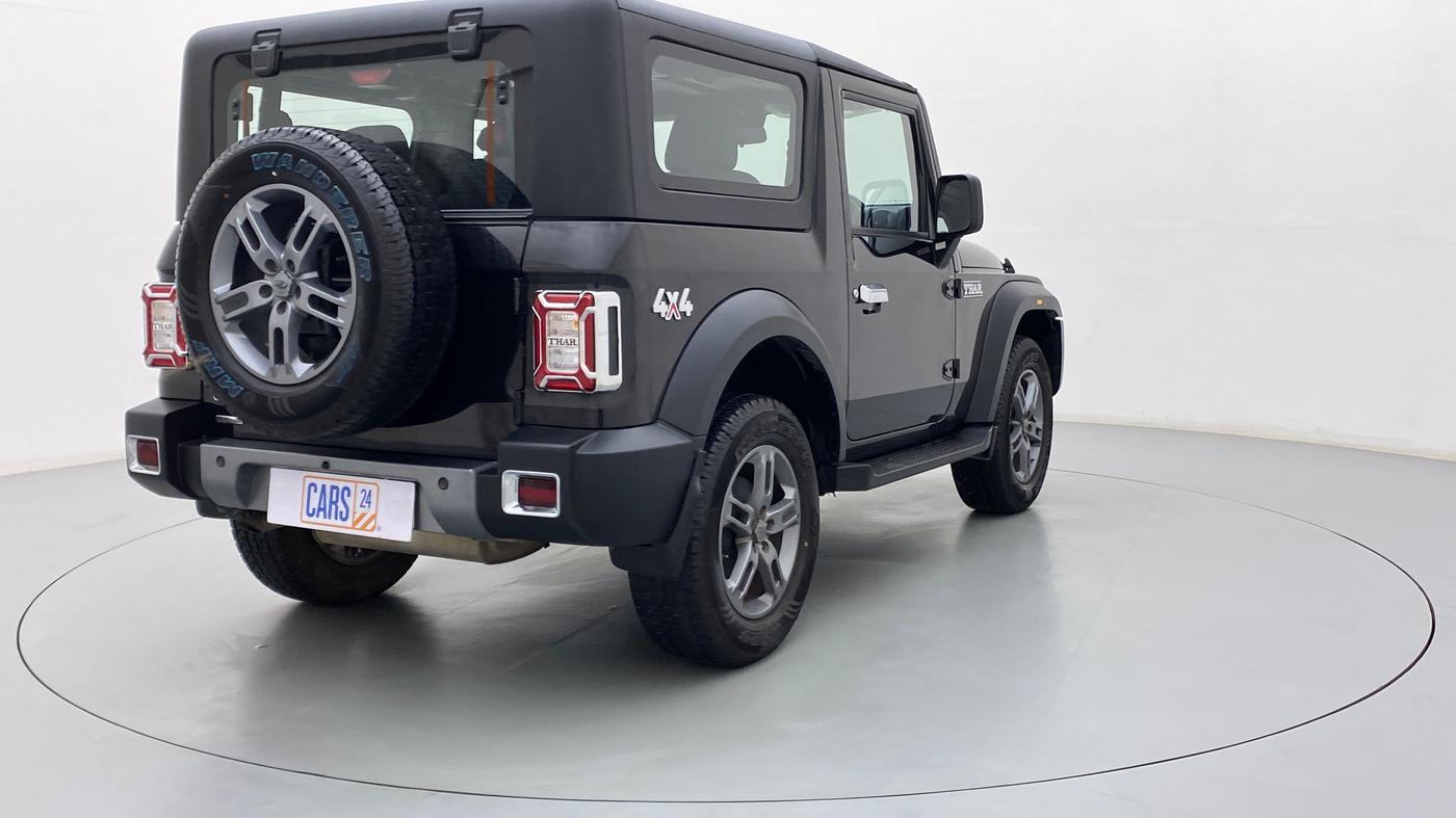 2021 Mahindra Thar LX PETROL HT 4WD AT, Petrol, Automatic, 10,913 km, Right Back Diagonal